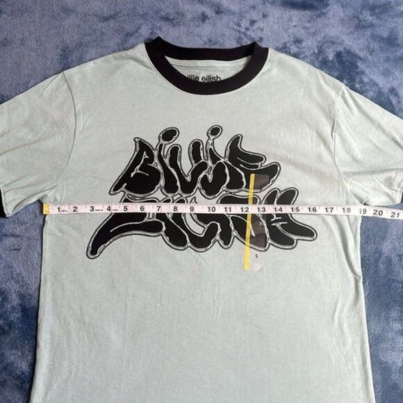 NWS Lash Music "Billie Eilish" Graphic T-Shirt Size Small - Picture 6 of 10
